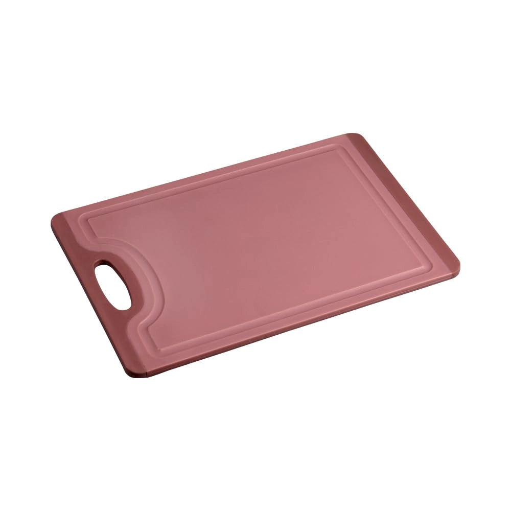 Tagliere antiscivolo, in plastica, 29,5x19,5x0,75 cm, rosso