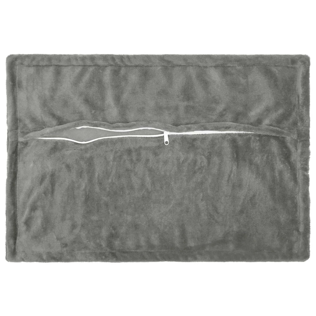 Federa 6 pz HOUTEN Grigio Scuro 30 x 50 cm Flanella 916304