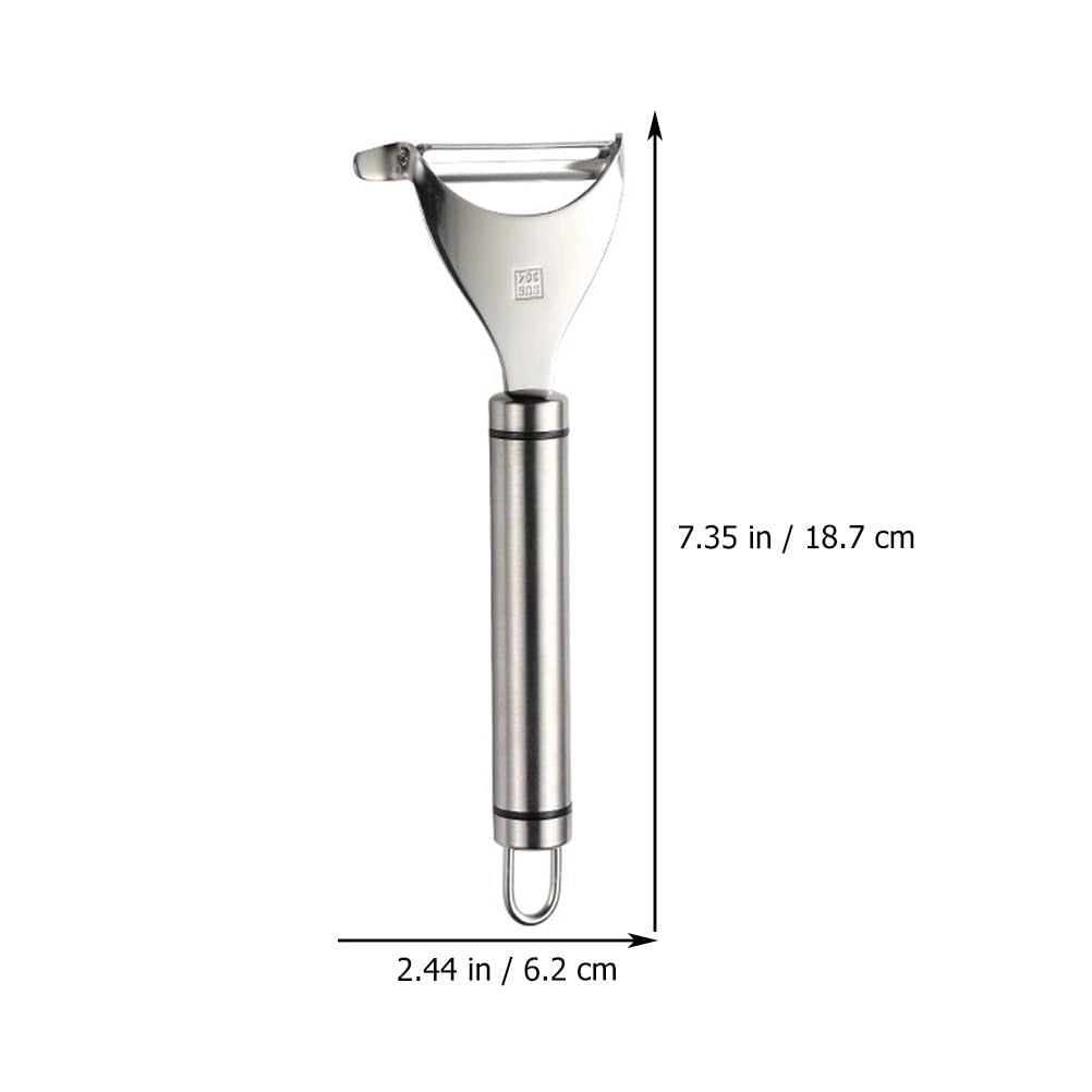 Dunschiller, acciaio inossidabile, ergonomico, 18,7 cm, multifunzione