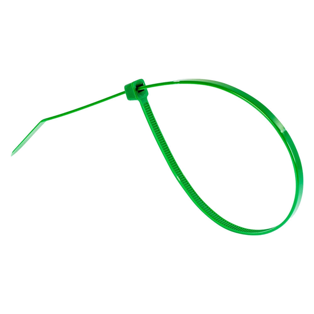 FASCETTA A STRAPPO PER CABLAGGIO mm 3,6 x 200 - verde