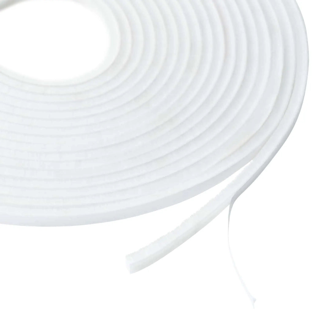 Guarnizione a spazzola autoadesiva 10 m PP Bianco 42045118
