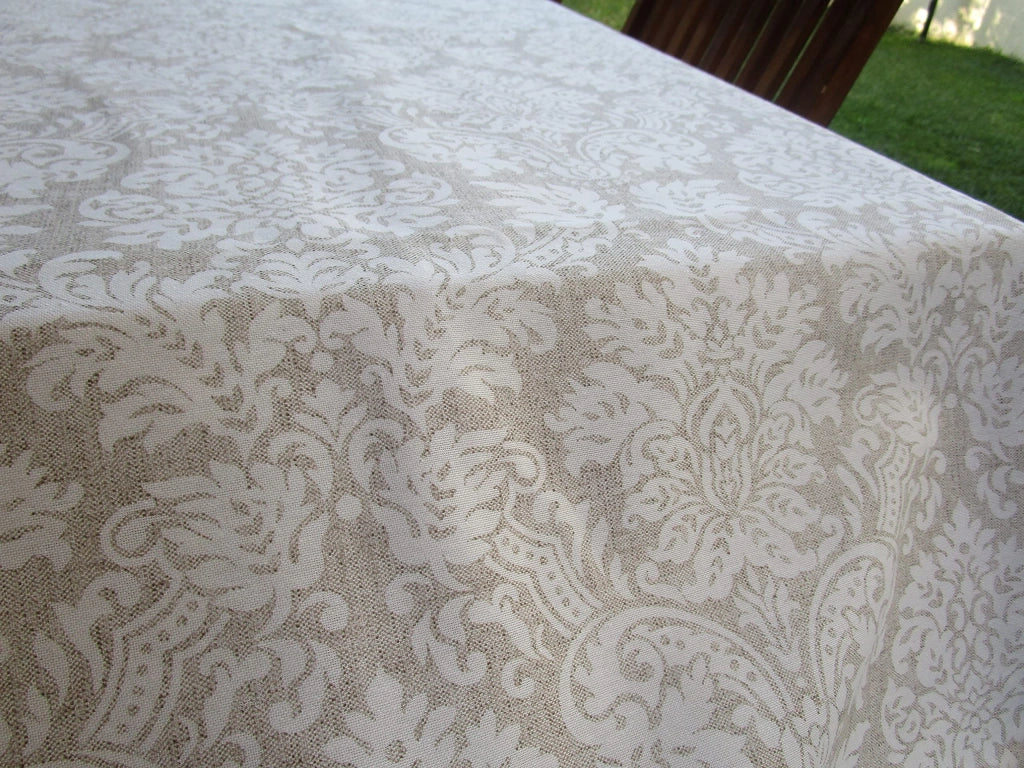 Tovaglia rettangolare, dimensioni 140x140 cm, design etico, 100% cotone
