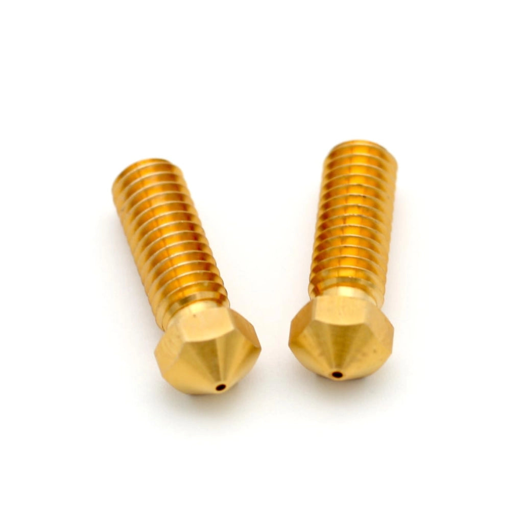 Ugelli in ottone da 0,8 mm, set da 2, compatibili con l'hotend Volcano
