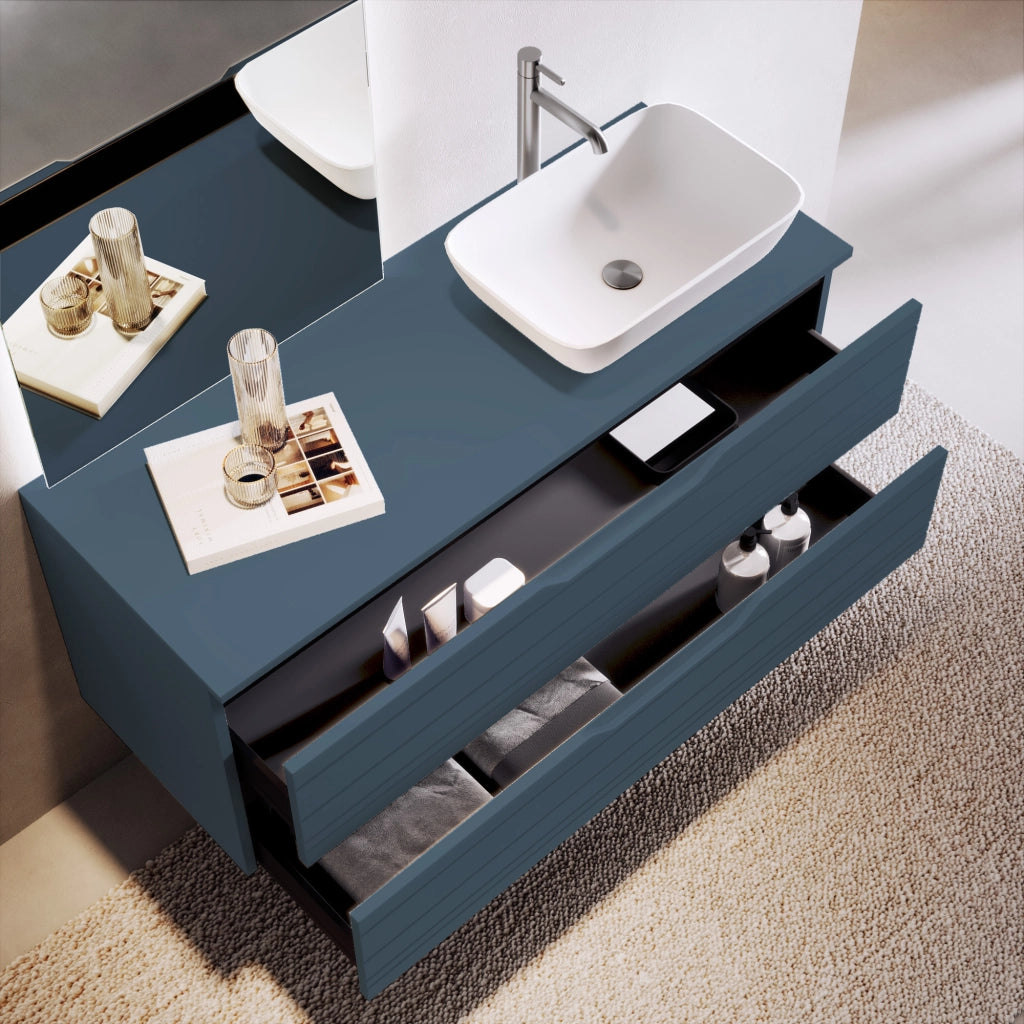 Composizione 4 pezzi SOLMIRA blu