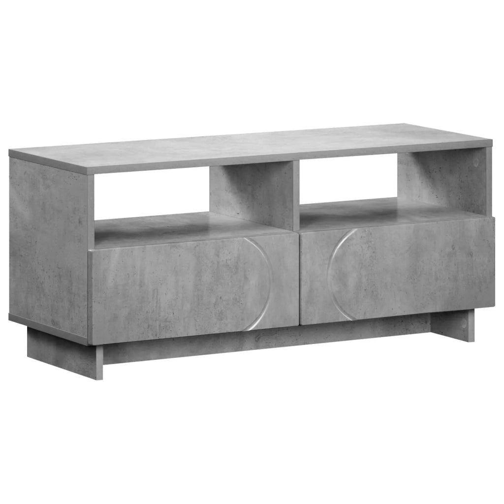 Supporto TV 90 x 34,5 x 40 cm Grigio Cemento