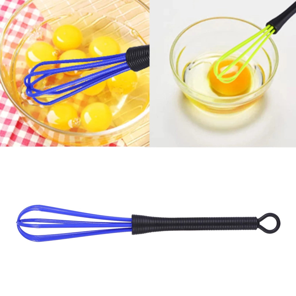 Set di 5 fruste in silicone, mini, 18 cm, adatte al lavaggio in lavastoviglie