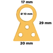 ATTACCAGLIE FISSE N. 1 - pz.  8
