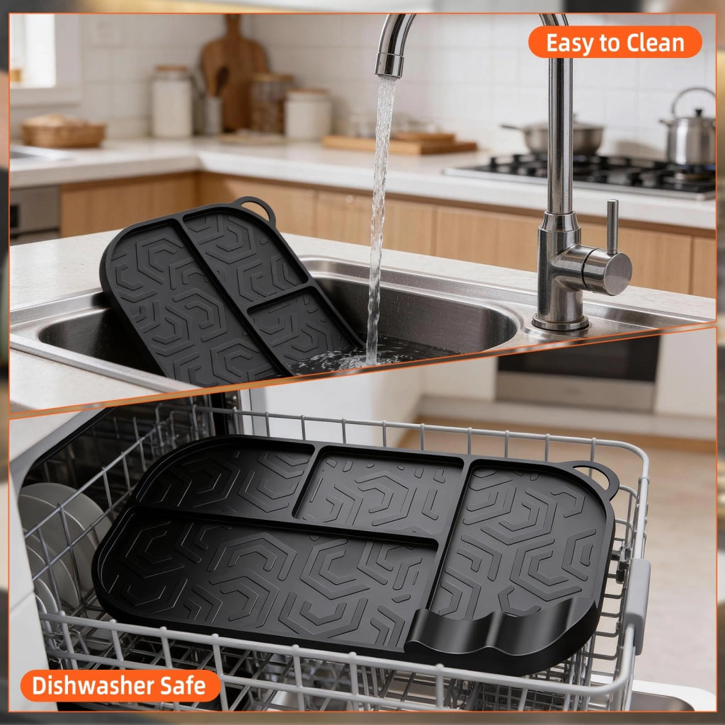 Tappetino in silicone per friggitrice ad aria, dimensioni 42x23 cm, antiscivolo