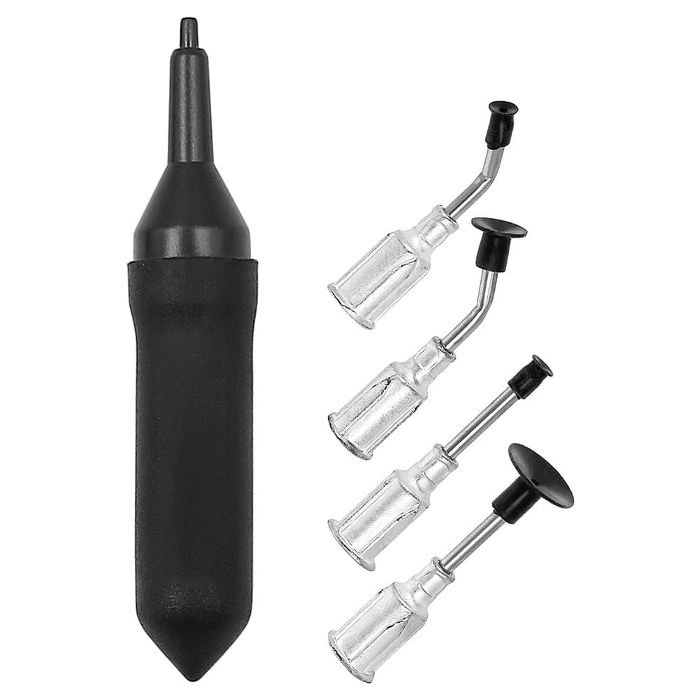 Pinzette a vuoto, colore nero, con 4 ventose, per componenti SMD
