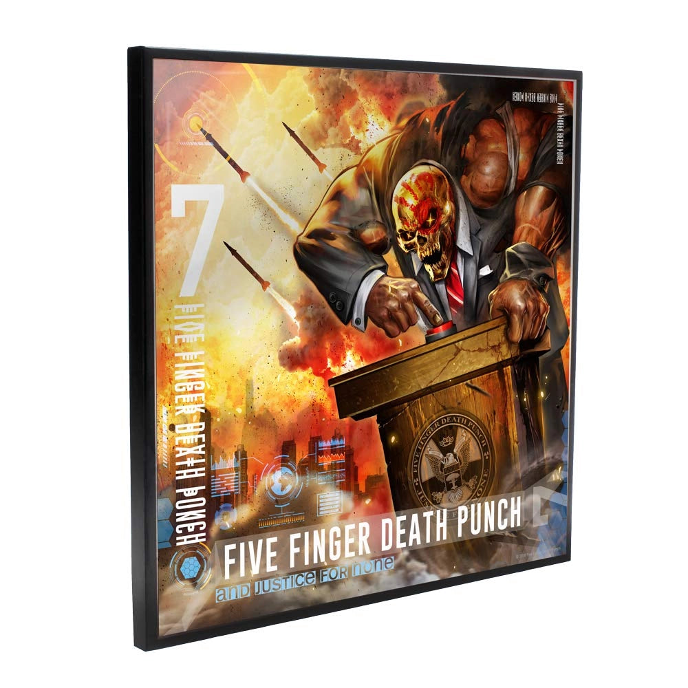 Immagine di Five Finger Death Punch, 5FDP, 32 cm, MDF/resina, nero