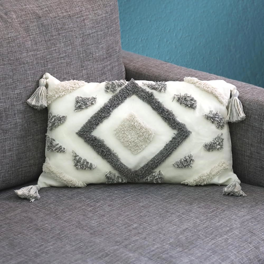 Copertura per cuscino Hygge Diamond, 30 x 50 cm, 1 pezzo.