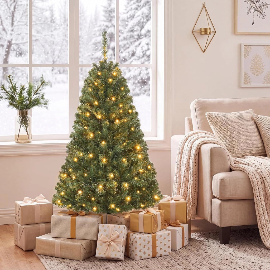Albero di Natale 120 cm con Luci LED