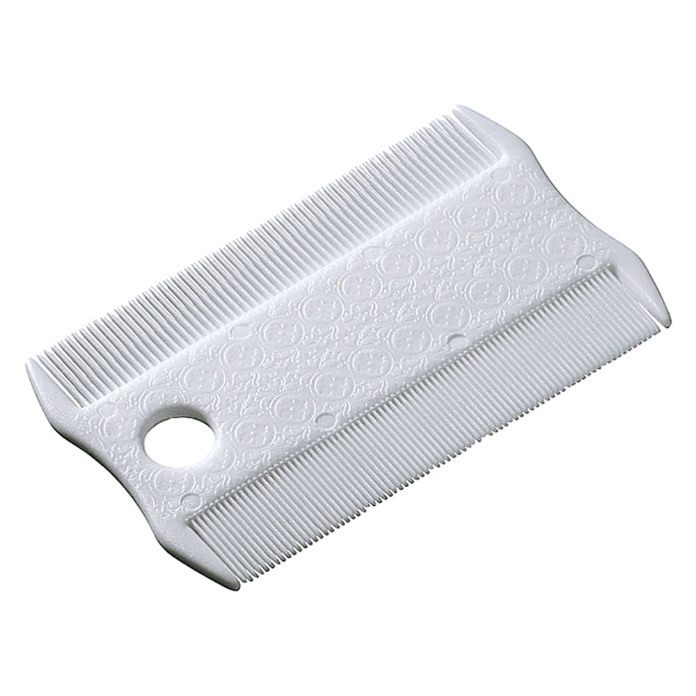 PETTINE ANTIPULCI DOPPIO 'GRO' cm 8,5 x 5,3 x h.0,3