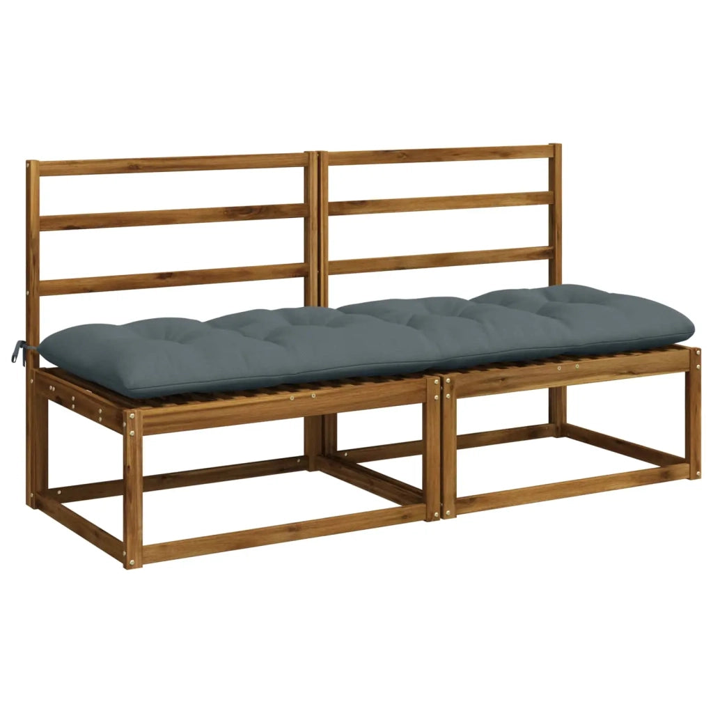 Cuscini per Panchina VIANEN 2 pz 100% Poliestere Blu 953121
