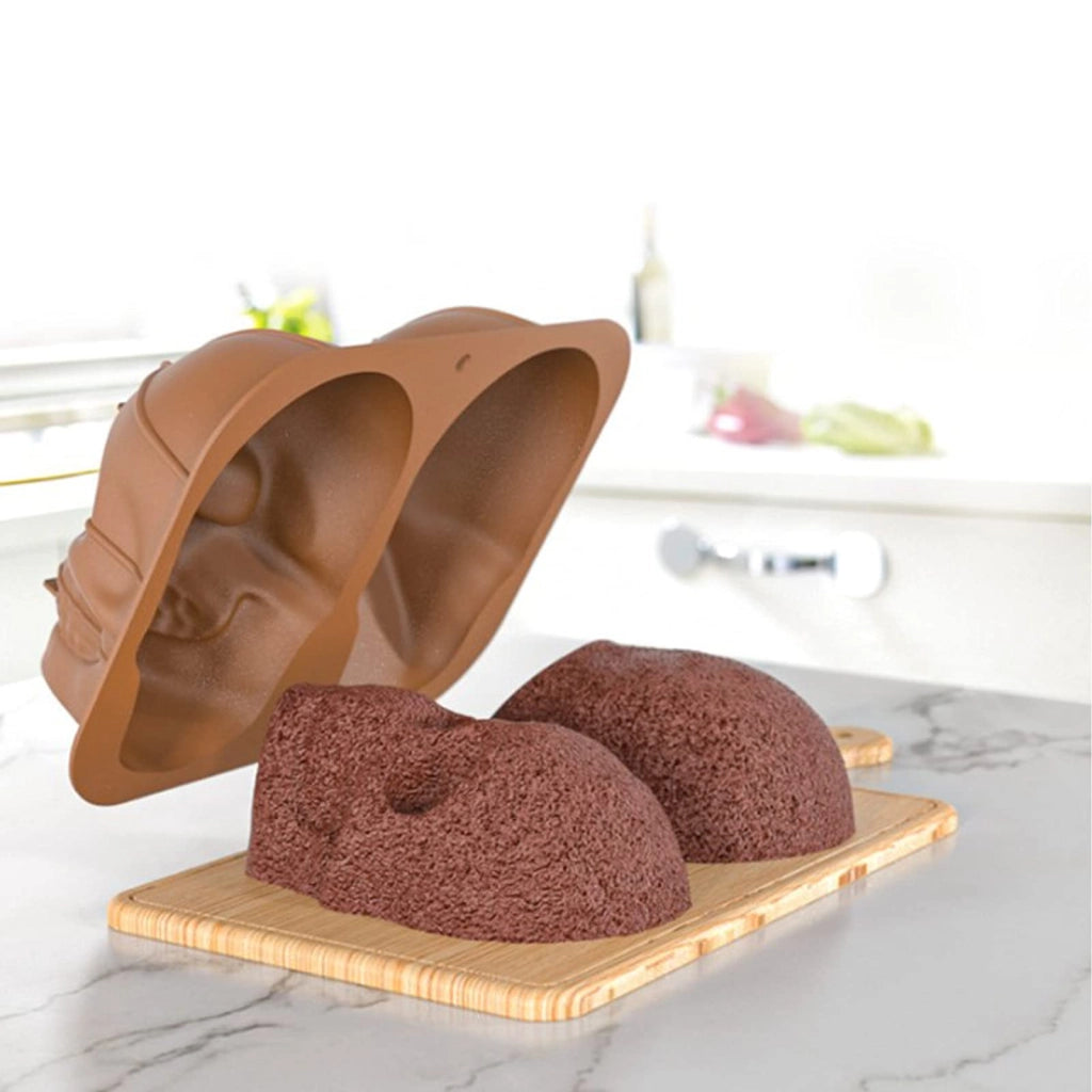 Stampo in silicone a tema natalizio, 1 pezzo, con rivestimento antiaderente, privo di BPA