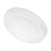 Tappo in silicone a forma di "T", 146,5 mm, per verniciatura a polvere, colore bianco