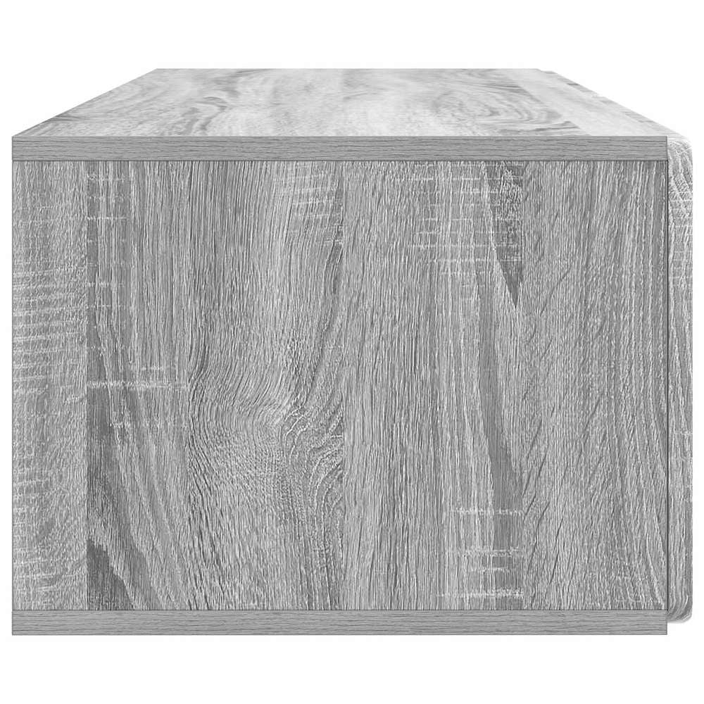 Mobile Porta TV da Muro 98 x 41 x 30 cm Sonoma grigio