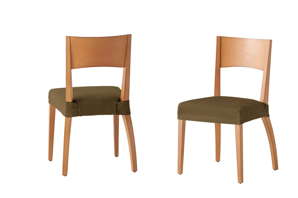 Copertura per sedia in pelle, seduta, colore pelle, lavabile, 1 pezzo