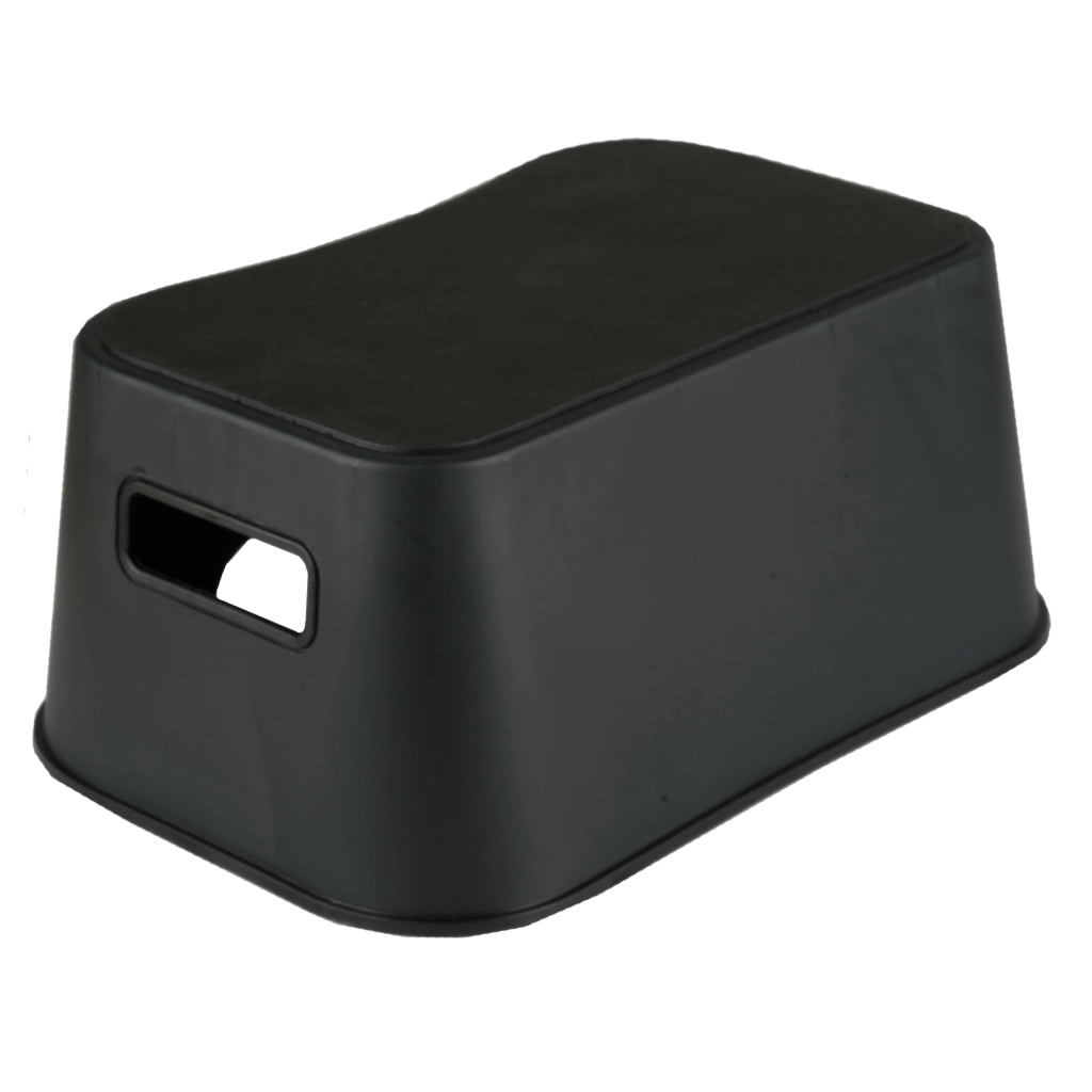 Sgabello da lavoro, dimensioni 37x26x16 cm, in plastica, portata massima 100 kg, antiscivolo