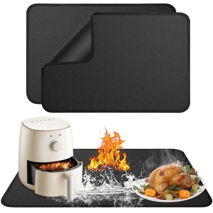 Sottopiatto resistente al calore, 40x60 cm, set da 2, ignifugo