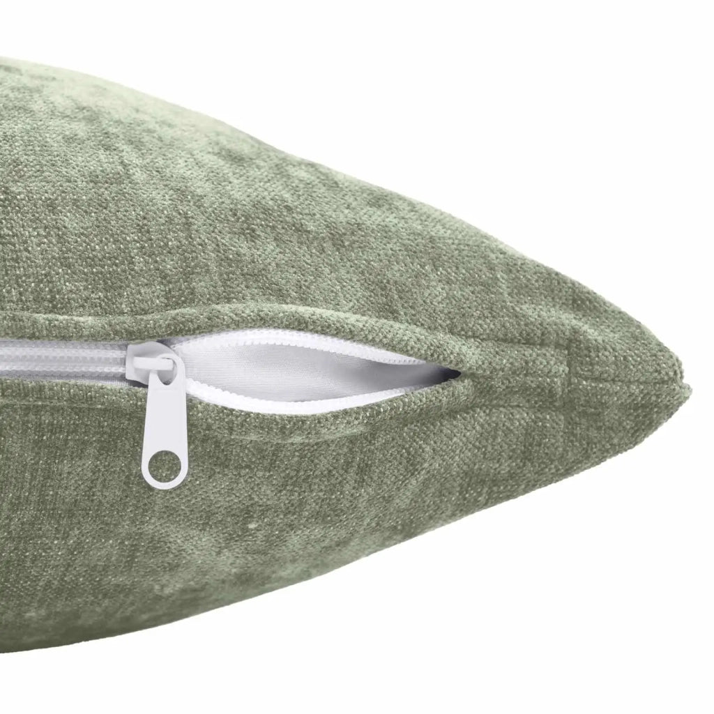Federa 2 pz HEERLEN Verde 40 x 80 cm Tessuto Chenille 909970