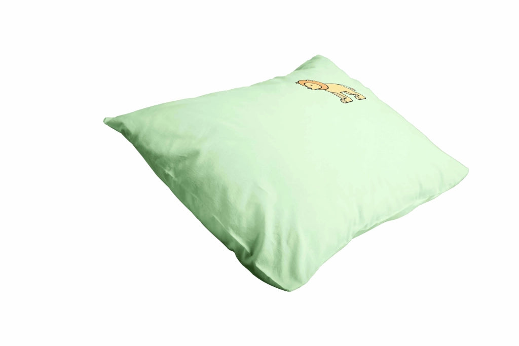 Custodia per cuscino, 50x35 cm, verde chiaro, in poliestere, per divano