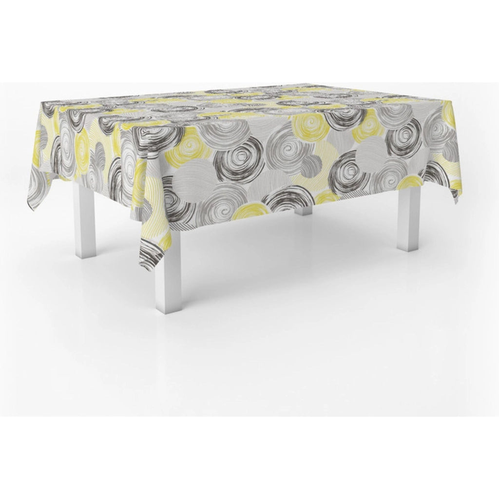 Tovaglia rettangolare, 140x140 cm, design moderno, resistente alle macchie, impermeabile