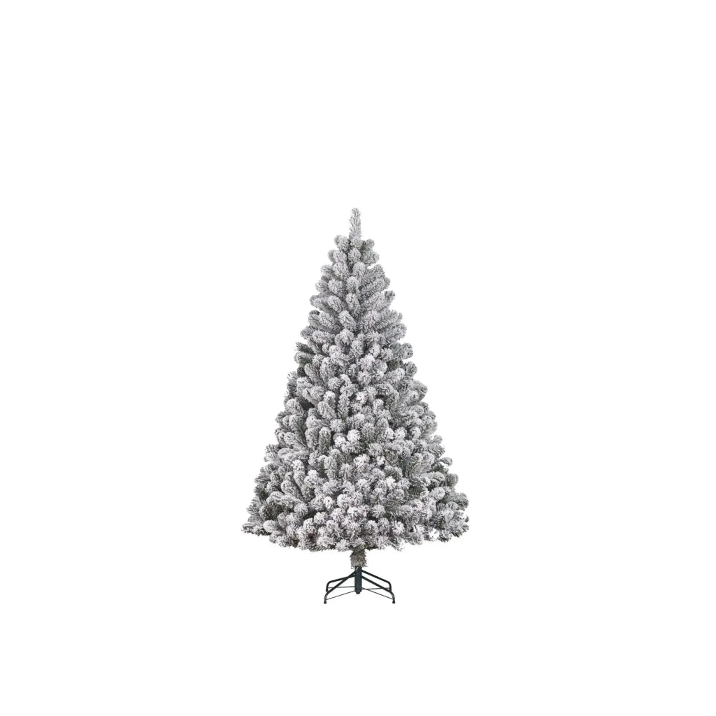 Albero di Natale Alderfen verde innevato Ø114 × H180 cm
