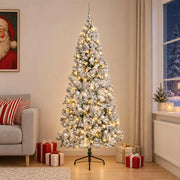 Albero di Natale artificiale con palline 210 cm 300 LED 3460913