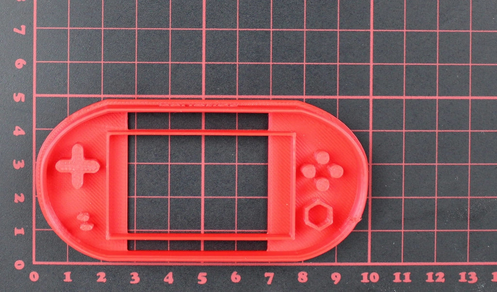 Set di 4 formine per biscotti a tema videogiochi