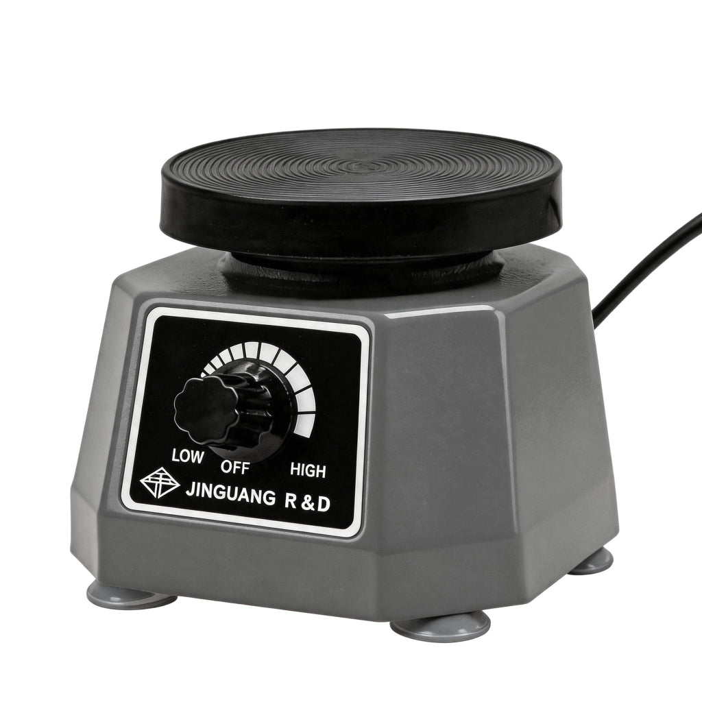 Vibratore per gesso, 220 V, 100 W, con regolazione continua della vibrazione, dimensioni 14 x 15 x 11 cm