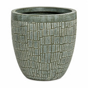 Vaso per piante Dean verde Ø44 × H43 cm