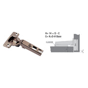 CERNIERA PER MOBILI mm. 35 - pz. 2 collo basso 0
