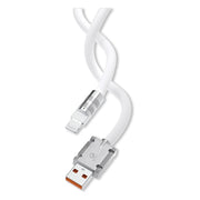 CAVETTO PER SMARTPHONE/TABLET 'CARICA RAPIDA' USB tipo C / tipo C - bianco