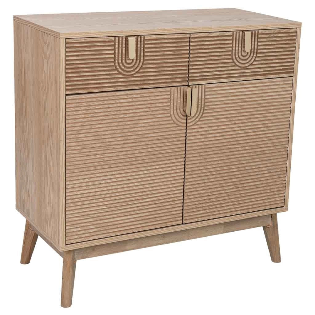 Credenza in legno marrone 80x39x80h cm