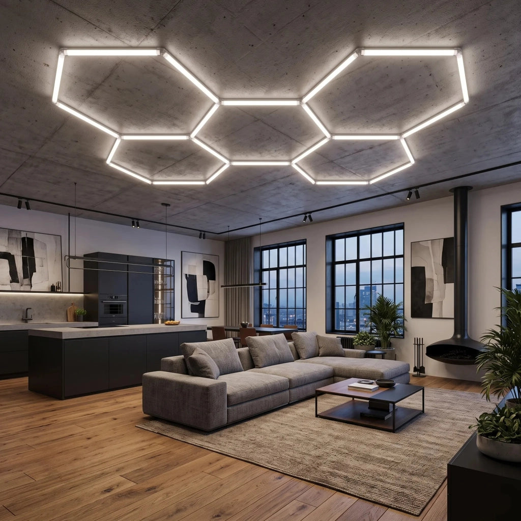 Lampada Led Hexagon Jnh051-h White