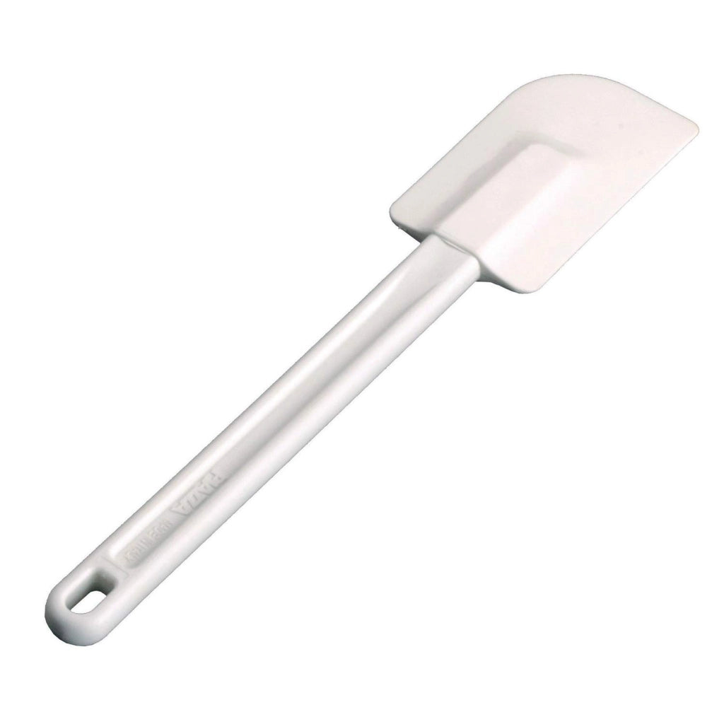 Spatola in plastica, lunghezza 25 cm, resistente al calore fino a +220 °C, adatta al lavaggio in lavastoviglie