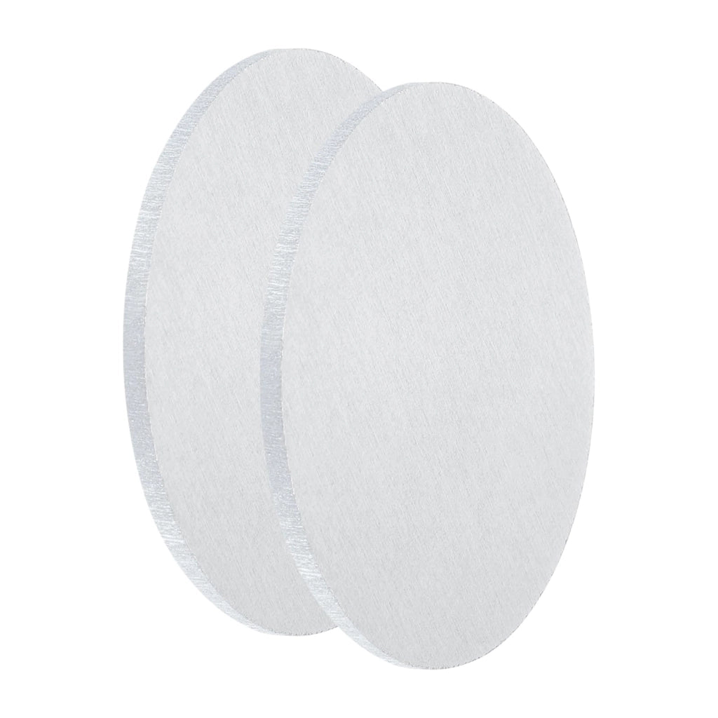 Dischi in alluminio, diametro 50 mm, spessore 2,5 mm, 2 pezzi, lega 6061