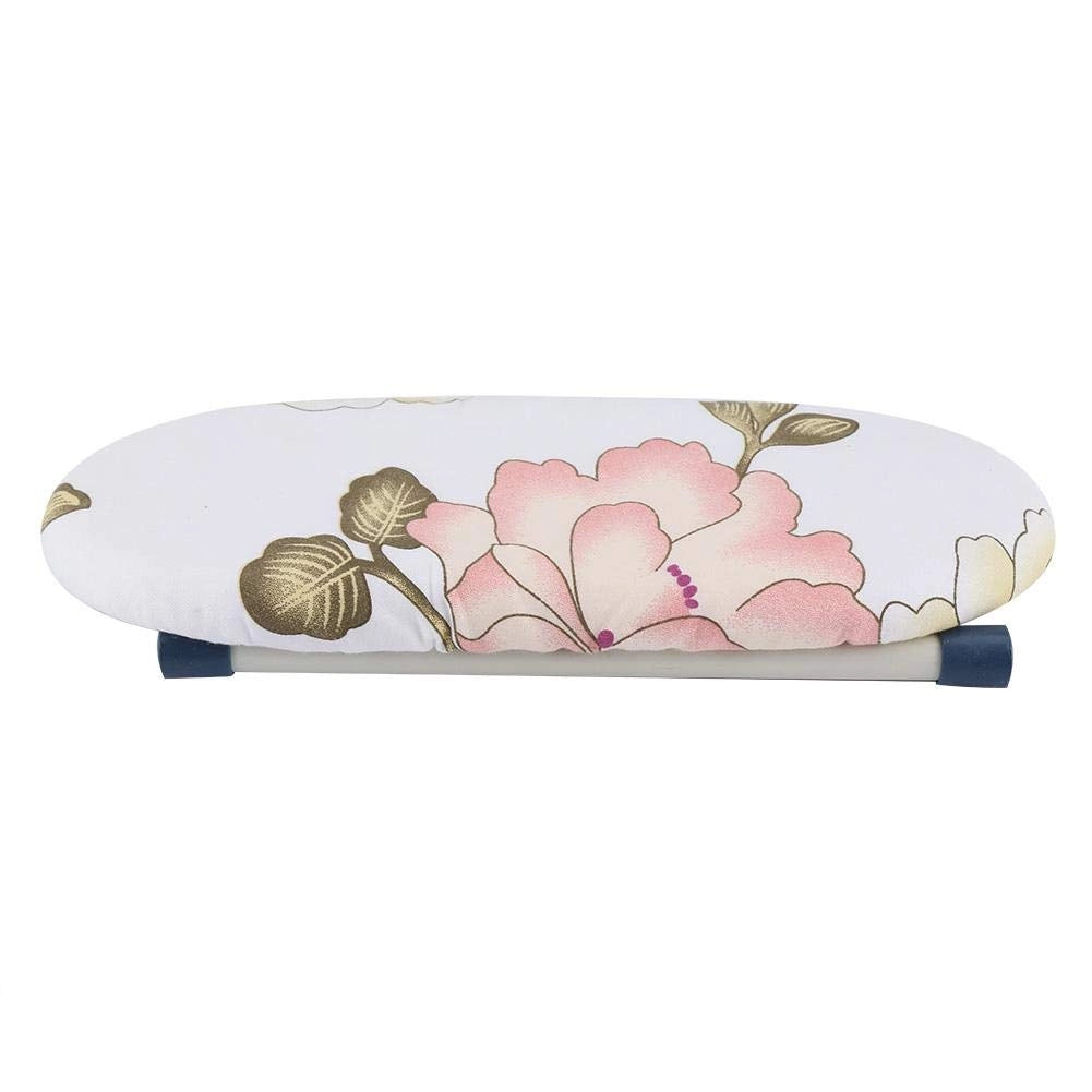 Mini asse da stiro, pieghevole, 26,5x10,5x8,5 cm, motivo: peonie