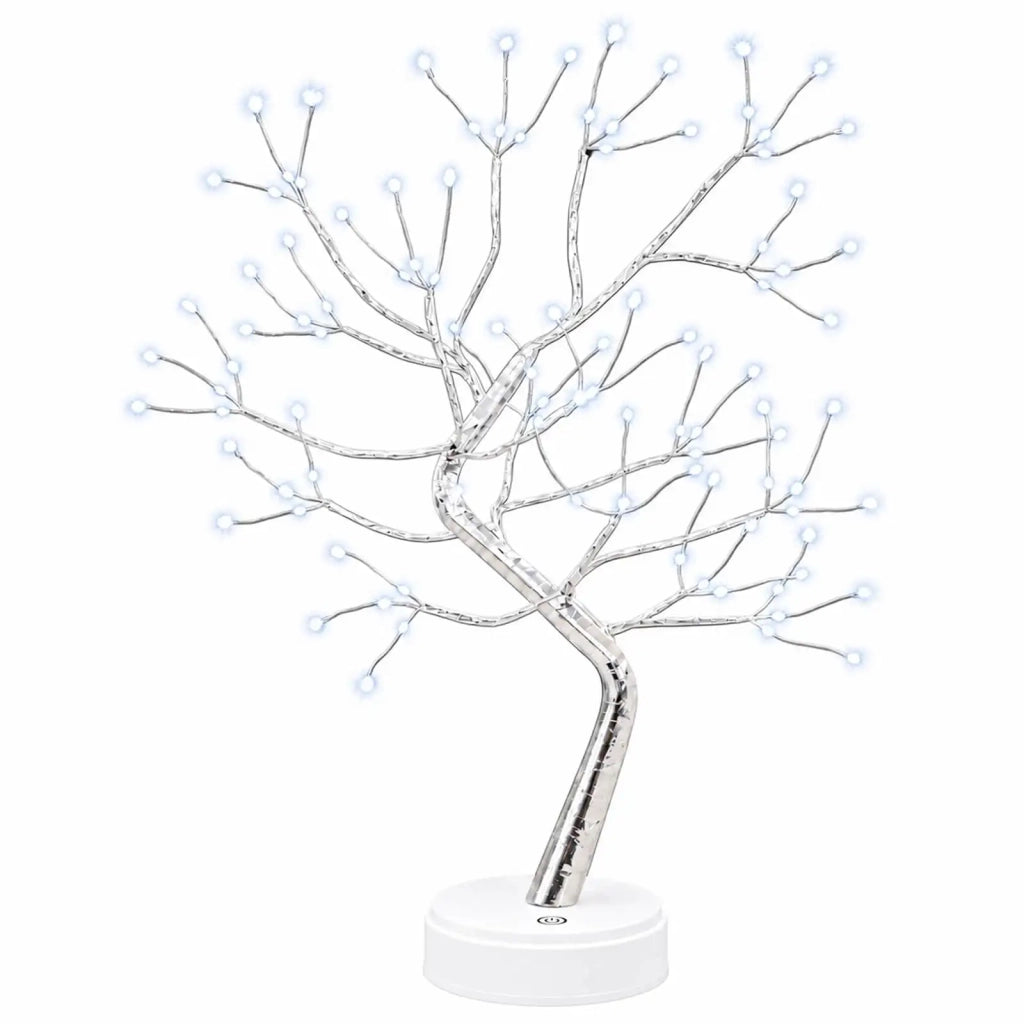 Mini albero di Natale starburst 2 pz Argento 12 x 50 cm Acciaio 42055370