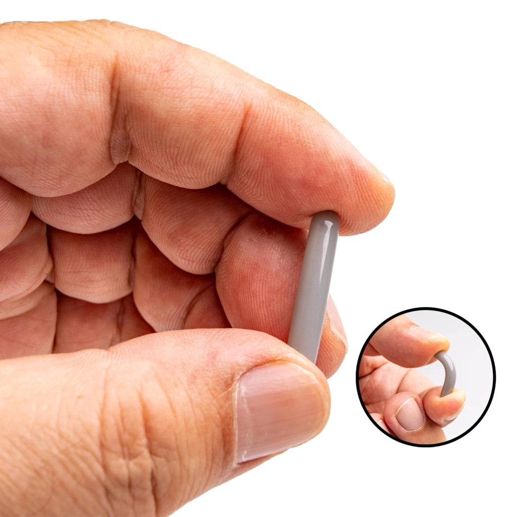 Copri-cesti per lavastoviglie, 120 pezzi, silicone, grigio, 25x5 mm