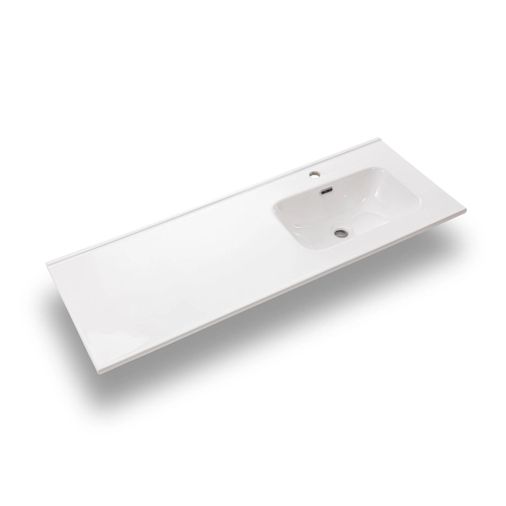 Composizione vasca DX 4 pezzi SOLMIRA blu