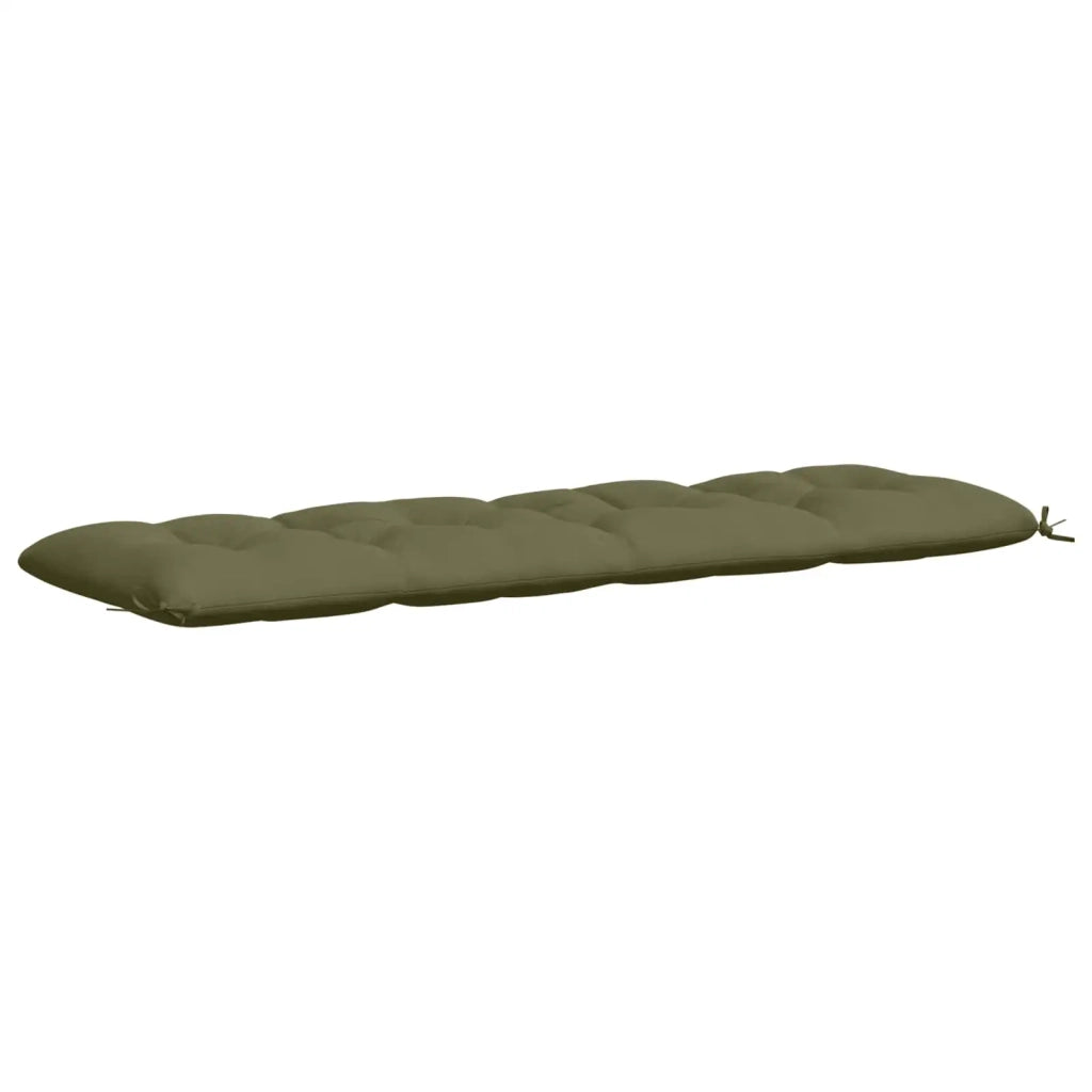 Cuscini per Panchina VIANEN 2 pz 100% Poliestere Verde Oliva 953207