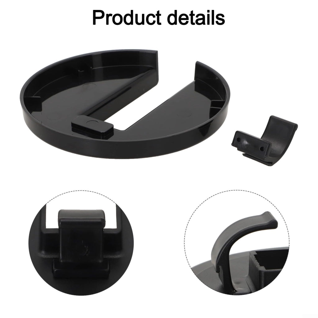 Coperchio per filtro di caffè per Moccamaster, confezione da 2 pezzi, colore nero, materiale: plastica, dimensioni: 14 cm