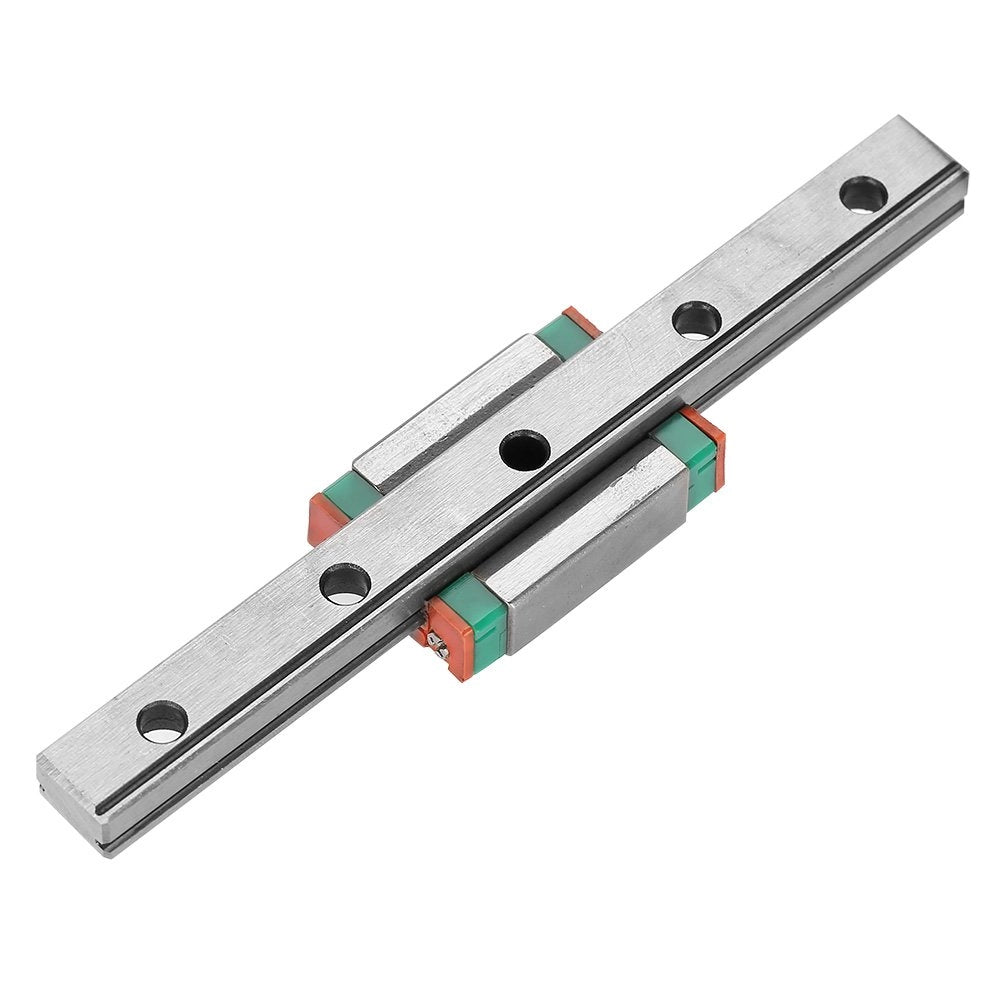 Guida lineare miniaturizzata da 9 mm con carrello, lunghezza 100 mm