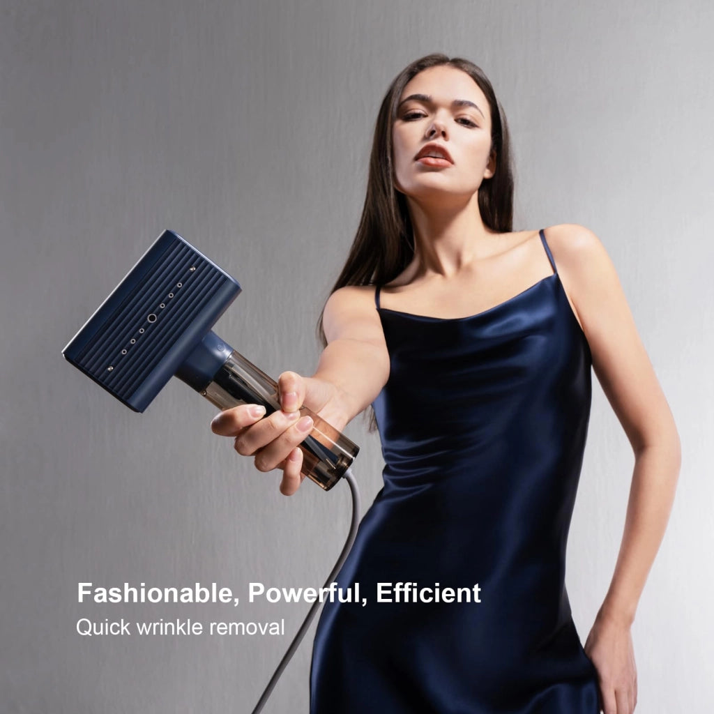 Ferro da stiro a vapore 2-in-1, 1200 W, 0,4 kg, portatile, da tavolo