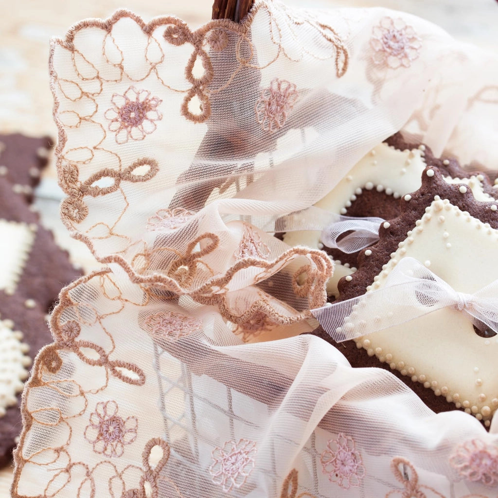 Set da 2 tovagliette ovali, 30x44 cm, color marrone