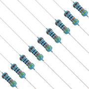 Resistenze, 430 Ohm, 120 pezzi, 0,25 W, tolleranza 1%, a film metallico