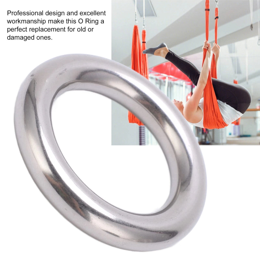 Anello metallico in acciaio inossidabile, 10 x 40 mm, ad alta resistenza, ideale per immersioni