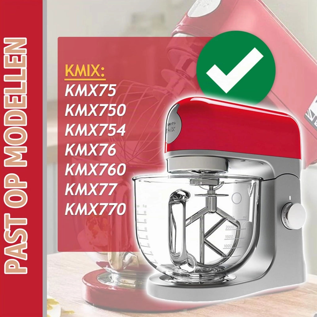 Schermo protettivo per Kenwood KMIX, dimensioni: 30 mm, 224 mm, 250 mm